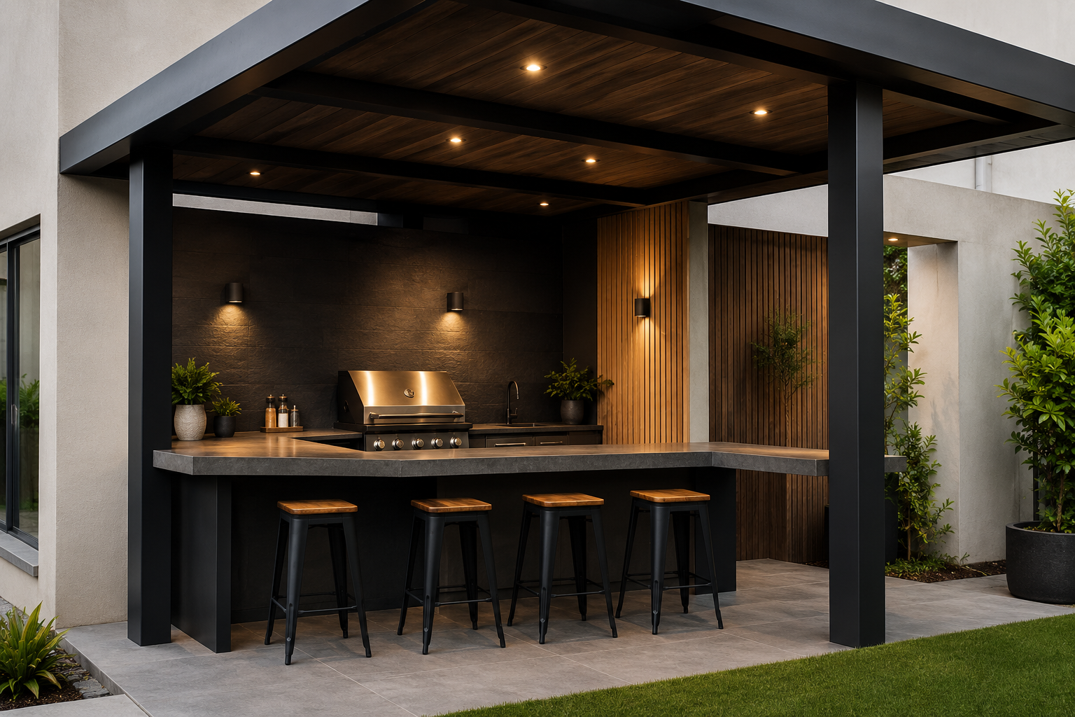 Construcción de quinchos de Nova Vista Group